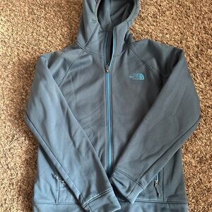 The North Face Gray Hooded Men’s Jacket